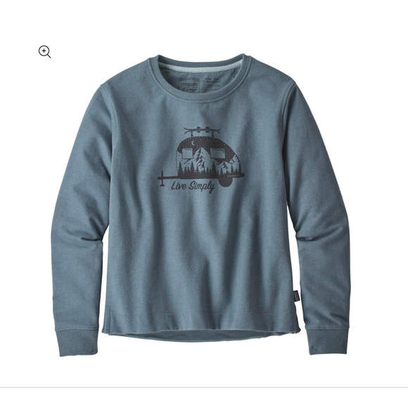 Patagonia Tops - Women's Patagonia Live Simply Trailer Uprisal Crew Sweatshirt L
Shadow Blue